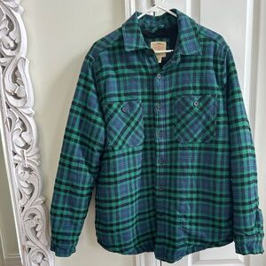 Telluride Sherpa line thick flannel Men's Jacket